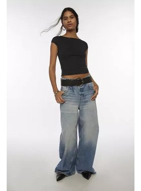 美国直邮BDG|BDG Anika 超宽腿直筒牛仔裤