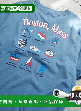 日本直邮New Balance 别注宽松印花T恤 [CO3322EM010595]