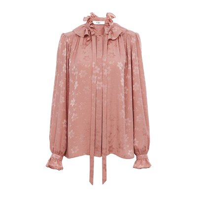 CHLOÉ 女士衬衫 CH25SHT103006L7 SS2025 粉红色 长袖衬衫