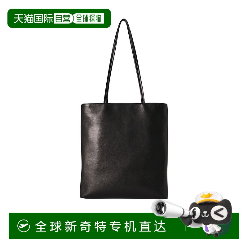 香港直邮THE ROW 男士斜挎包 W1729ML117BLANS SS2025 黑色 皮革