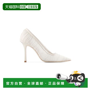 1h可退 欧洲直邮JIMMY CHOO 26春夏  J000173349/IVORY/IVORY JCH