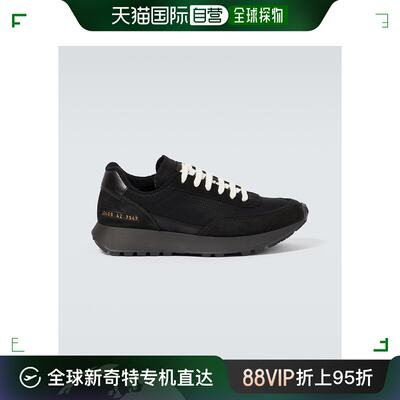 香港直邮潮奢 Common Projects 男士 Track 经典款绒面革运动鞋 0