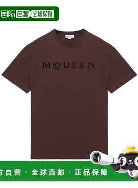 香港直邮ALEXANDER MCQUEEN 男士T恤 847750QTAD50642 AW2025
