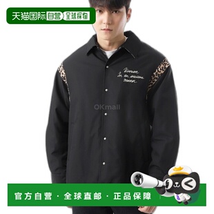 韩国直邮VISVIM COACH JKT 黑色夹克衫时尚休闲百搭0124205013011