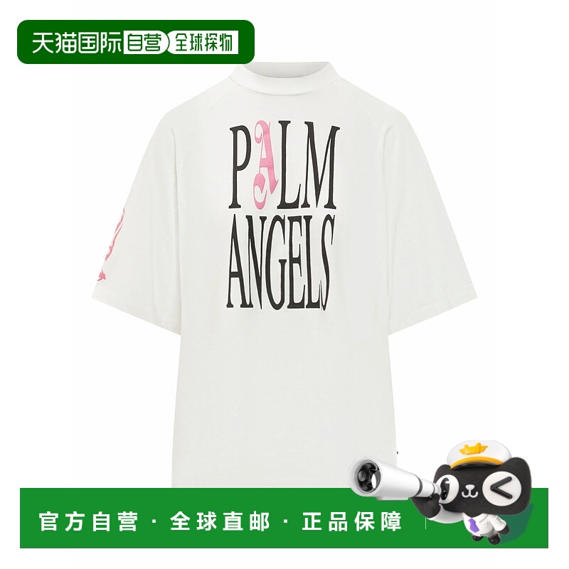 1h可退 香港直邮PALM ANGELS 女士T恤 PWAA07EF25JER0010384 AW20