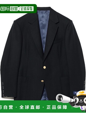 1h可退 日本直邮FUMIYA HIRANO LONDON 男装 正装羊毛单排扣海军