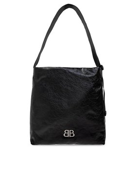 BALENCIAGA 男士单肩包 8016602ABAL1000 AW2024 黑色