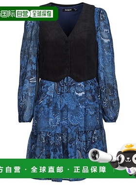 欧洲直邮Desigual  女衣服 秋冬2025 短连衣裙 CHALECO
