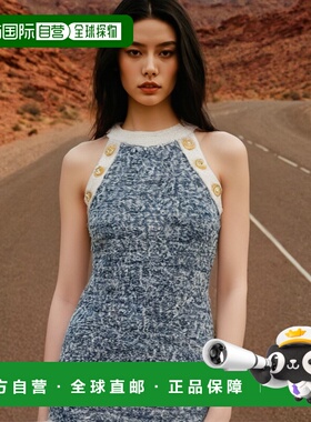 香港直邮BALMAIN 女士半身裙包臀裙 CF1R3131KF88SLJ