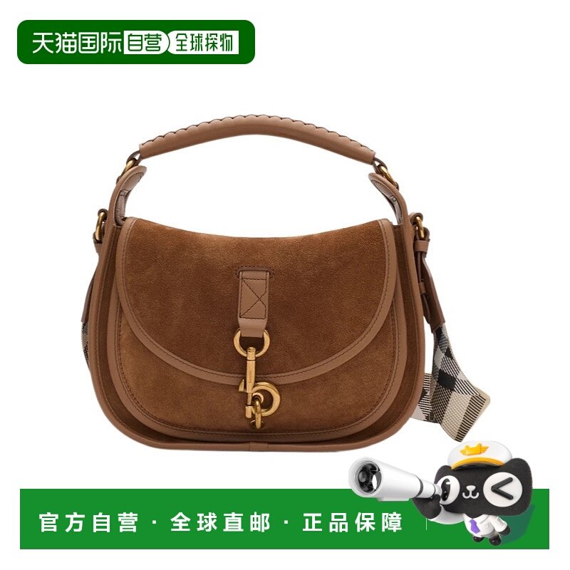 香港直邮BURBERRY 女士斜挎包 81207791 AW2025 棕色 小号 B 字型,箱包皮具/热销女包/男包,通用款女包,淘宝优惠券,粉丝福利购,淘宝优惠卷