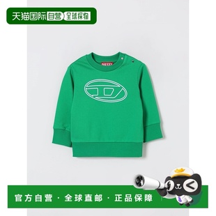 AW2025 K00702KYAVFK560 绿色 男童针织衫 香港直邮DIESEL