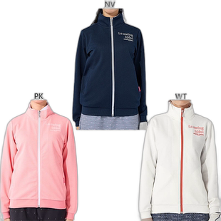 日本直邮Marie Claire 女式束腰高尔夫服装上衣外套长袖休闲 mari