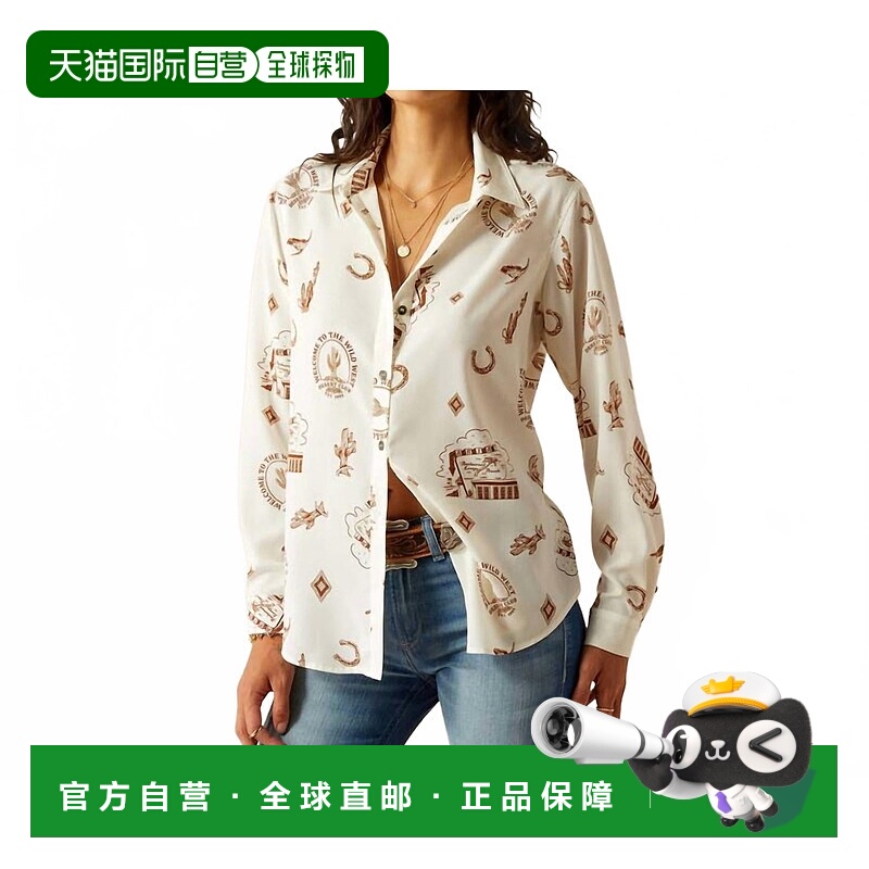 自营ariatHomestyle Button-Down Shirt In Road Trip - road tri