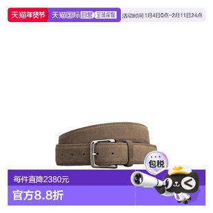 欧洲直邮tod’s 男士 腰带复古休闲皮带