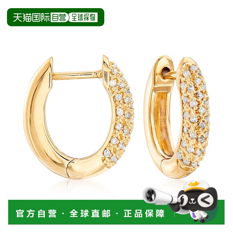 ��Ӫ Ross-Simons 18kt ������Ȧ�ζ��� - ��ɫ ��������ֱ������