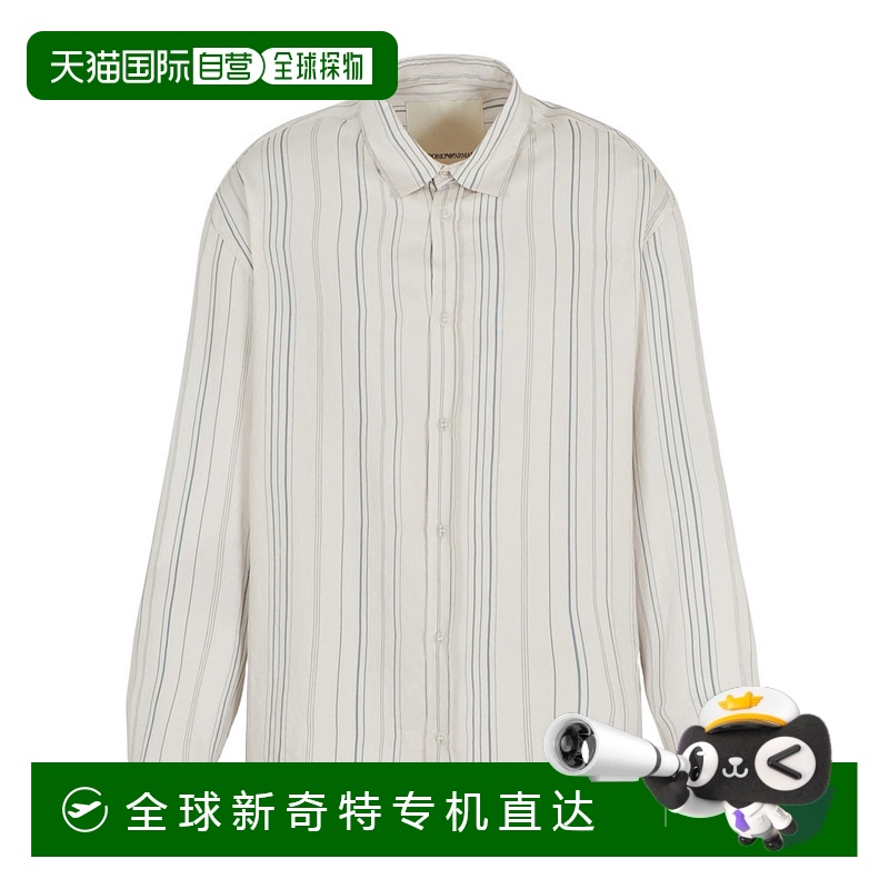 1h可退香港直邮EMPORIO ARMANI男士衬衫 EM001088AF14810F0078