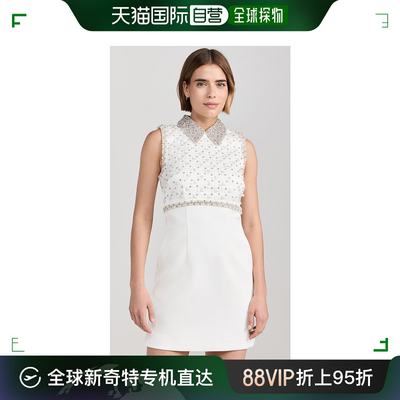 香港直邮潮奢 REBECCA VALLANCE 女士 Delaney 精饰迷你连衣裙 RV