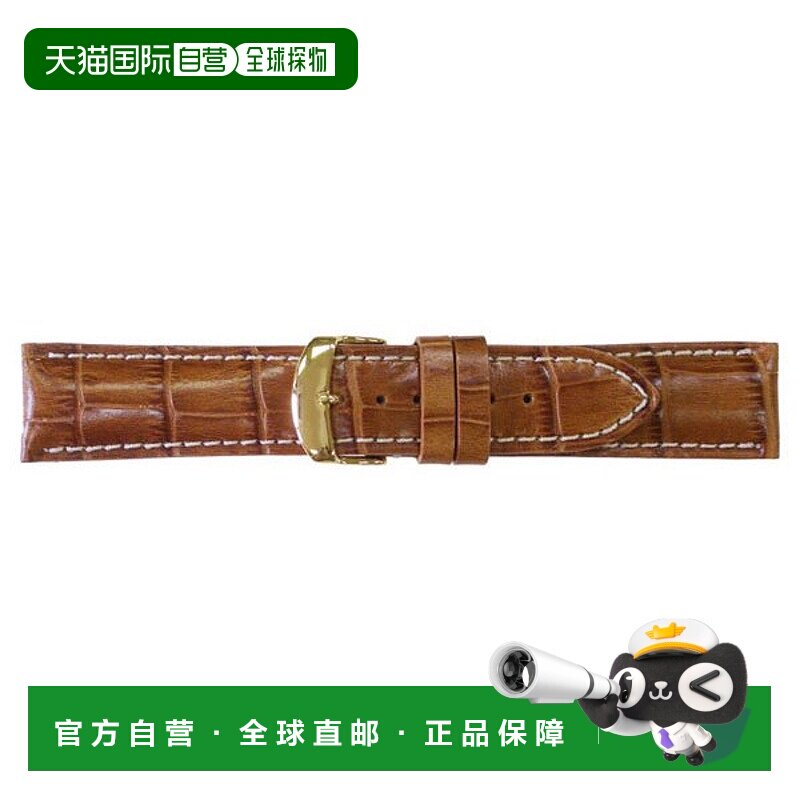 日本直邮BKE011CS BAMBI LEATHER Bambi 棕色皮革表带