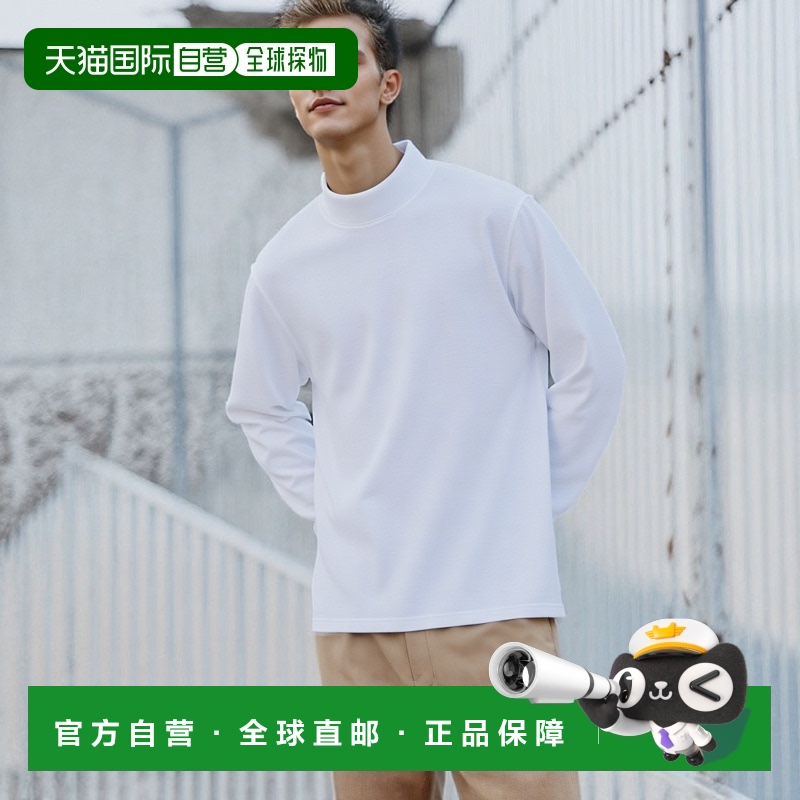 日本直邮BEAMS PLUS / 高领T恤秋冬季男装针织棉质半高领