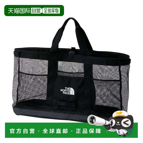 日本直邮THE NORTH FACE 户外葛顿网眼托特包 L NM72629 黑色