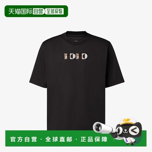 25秋冬 芬迪 FY0936AOZ3F0QA1 男士 1h可退 短袖 欧洲直邮FENDI