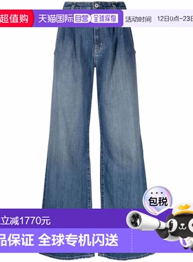 1h可退 香港直邮NILI LOTAN 女士 牛仔裤 11595W45FLORA blue蓝色