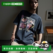 日本直邮U MUSIC 1h可退 男士 别注联名De Soul复古风印花T恤