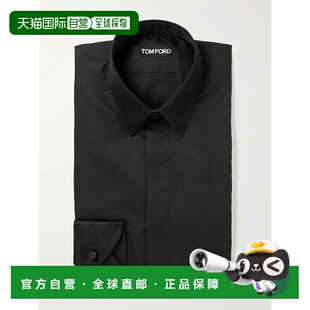 汤姆 Ford 福特 男士 棉质真丝混纺衬 1h可退 Serge 香港直邮Tom