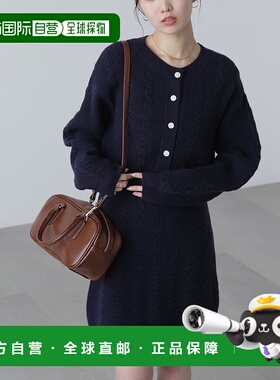 1h可退 日本直邮FREE'S MART 女装 针织开衫+无袖连衣裙两件套 宽