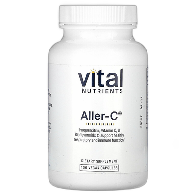 香港直邮Vital Nutrients,Aller-C，100 粒素食胶囊维生素槲皮素