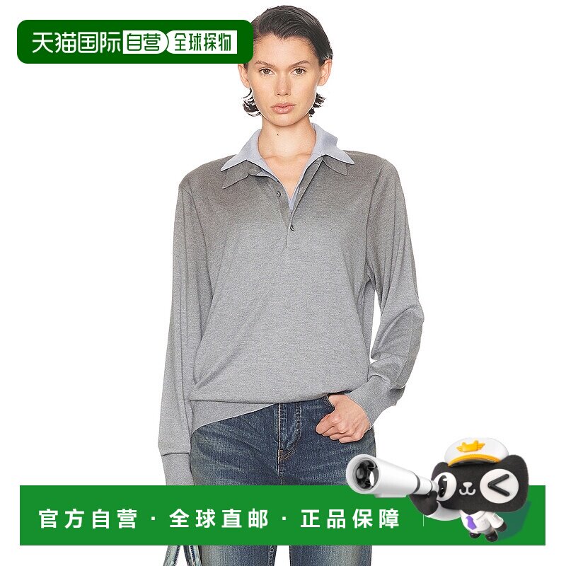 1h可退 香港直邮Acne Studios 艾克妮 女士 Koyat 丝滑羊毛毛衣 A