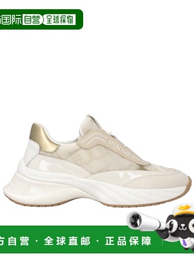 香港直邮PINKO 女士运动鞋 SS0097P140Z1B SS2026 白色 徽标运动