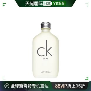 KLEIN 卡文克莱 100ml 香港直邮CALVIN One 中性淡香水