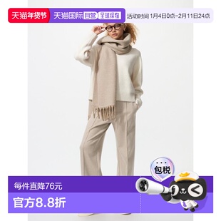 日潮跑腿UNIQLO优衣库 拉绒针织宽松长裤/加长裤 479285休闲裤