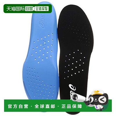 【日本直邮】ASICS 鞋垫PERFORMANCE SOCKLINER 黑/白 XS亚瑟士