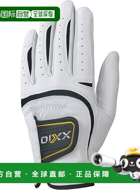 【日本直邮】邓禄普XXIO男士高尔夫手套（左手）GGG-X019 白色 尺