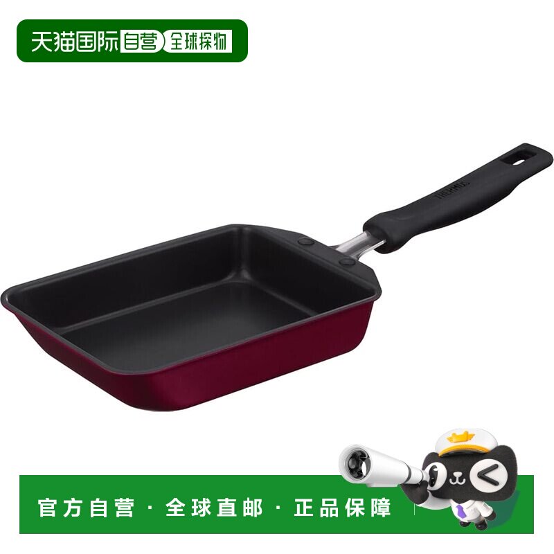 【日本直邮】膳魔师 鸡蛋卷锅 13cm 红色 兼容IH KFM-013E R
