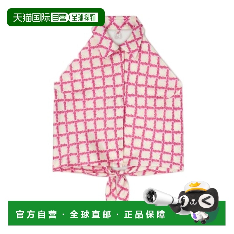 1h可退 香港直邮PALM ANGELS 女士围巾 PWGF010S25FAB0010B32 SS2