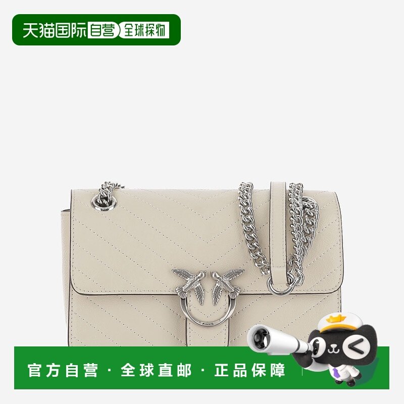 香港直邮PINKO 女士单肩包 106173A2JCZ14E AW2025 白色 Bag  Mad