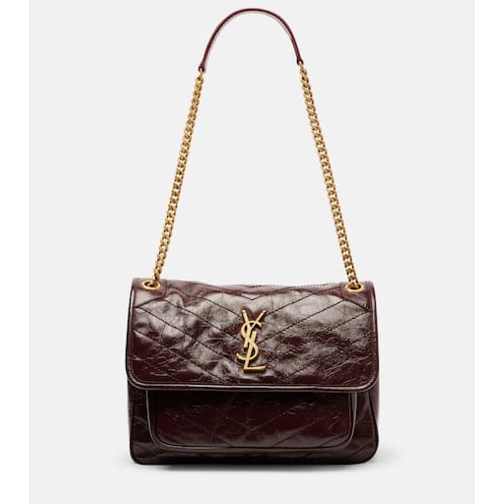 潮奢 Saint Laurent 圣罗兰 女士 Niki 中号皮革肩包