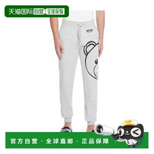 8111 A4317 香港直邮Moschino 徽标细节运动裤