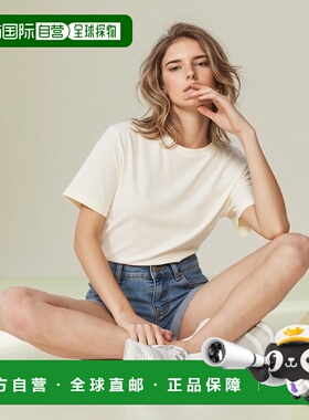 香港直邮LEMAIRE 女士T恤 TO1440LJ1016WH048 AW2025 黄色