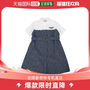 女童连衣裙 香港直邮FENDI JFB607AMIXF1KWY