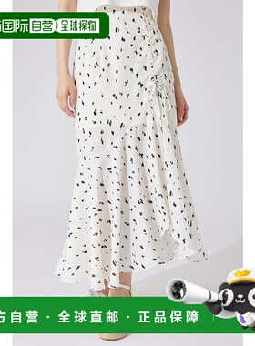 日本直邮rienda 蕾丝拼接紧身短裤 WHT [RI3465EW033046] 白色