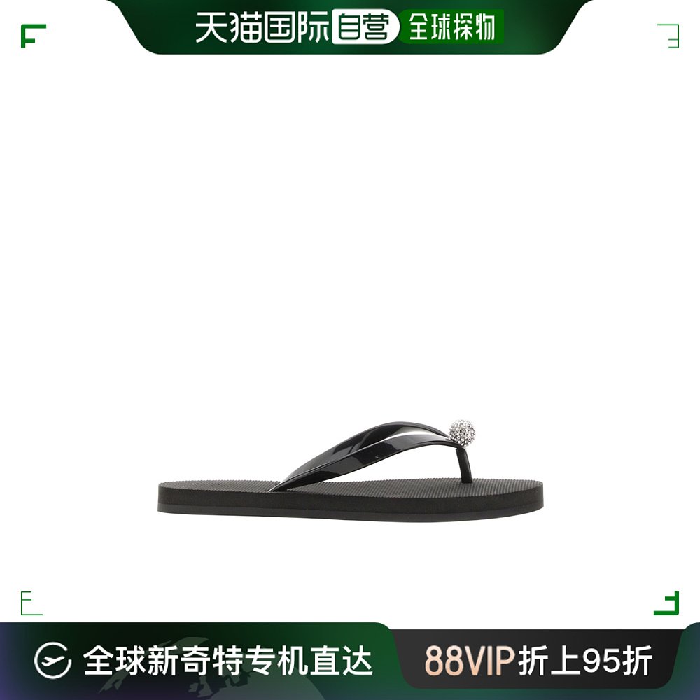 香港直邮潮奢 Stuart Weitzman 斯图尔特 韦茨曼 女士徽标凉拖