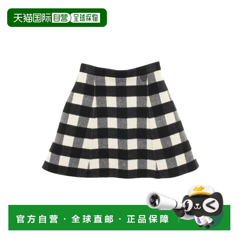 日本直邮中古LV路易威登女S级99新skirt裙子羊毛裙子黑色包臀裙