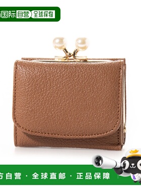 【日本直邮】Perche Perche 亚克力球 Gamaguchi 三折钱包 (CMP)