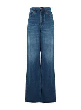 Chloe 阔腿牛仔裤 C24ADP02150