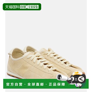 1h可退 香港直邮潮奢 Jacquemus 女士 网球鳄鱼纹绒面革运动鞋