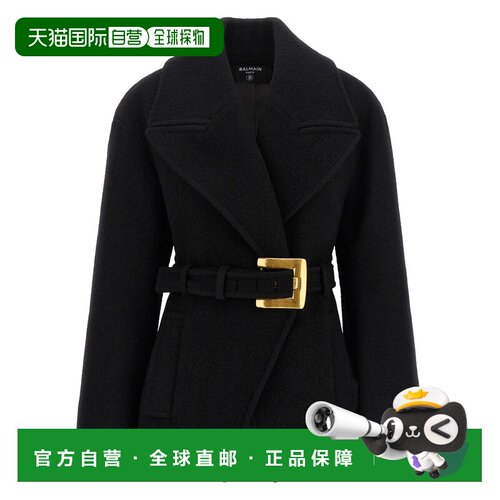 欧洲直邮BALMAIN 女士外套 HF1UA215WC700PA AW2026支付后1h可退